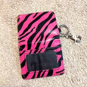 Pink cheetah women's wallet